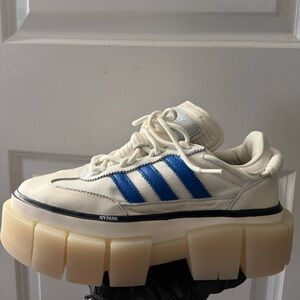 Adidas Kids Sneakers - Cream and Blue